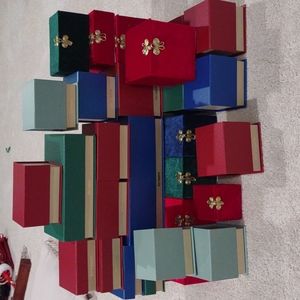 li Bien Large hand painted glass orniment collection $450 for set or $15 each